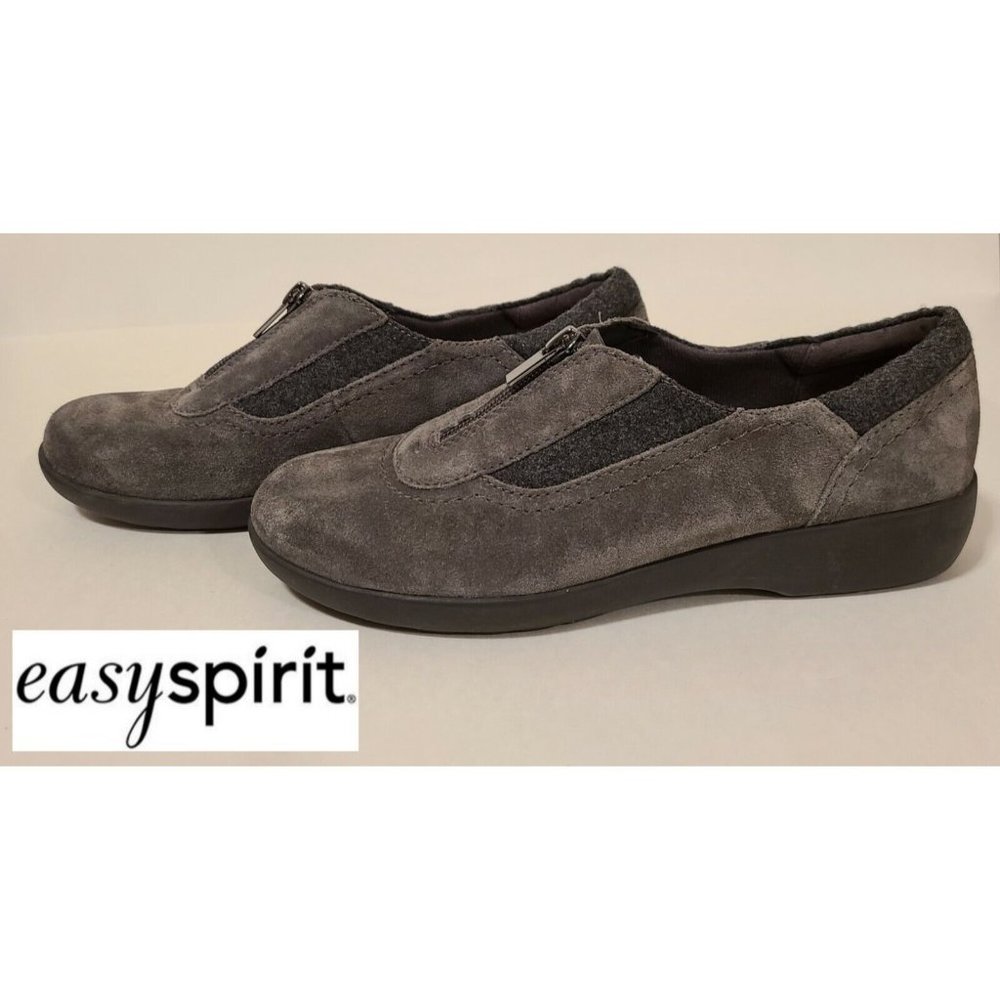 Easy Spirit Kelerie, Comfortable Grey Suede Leather Casual Shoe, 8M, Great Cond. - Picture 2 of 11